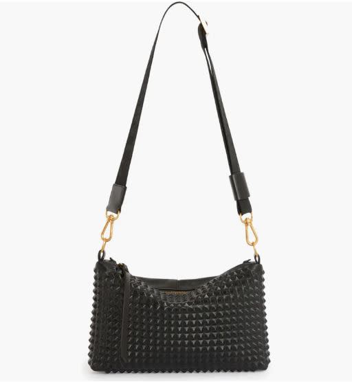 AllSaints Eve Stud Leather Crossbody Bag