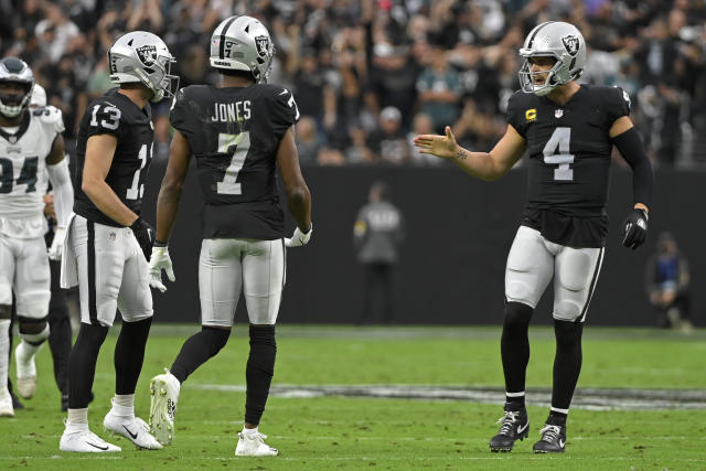 See Philadelphia Eagles loss to Las Vegas Raiders, 33-22 — NFL, Week 7