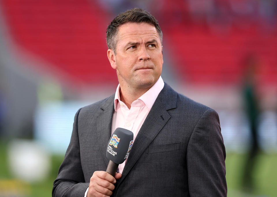 Michael Owen won't be heading into the Love Island villa to meet Luca Bish. (PA/Getty)