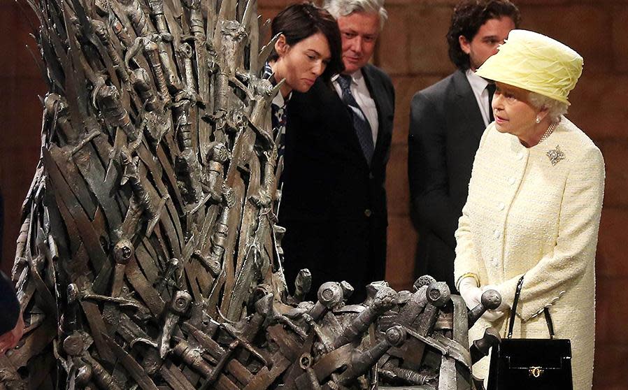 10. When she refused to sit on the Game of Thrones Iron Throne