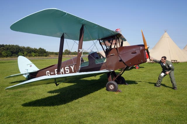 World War II vintage Tiger Moth