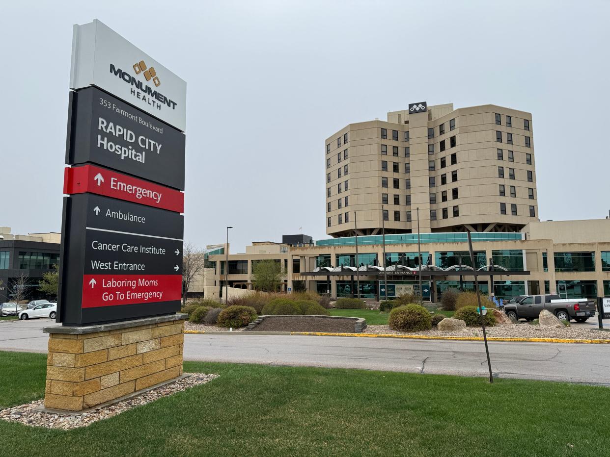 Monument Health's flagship hospital in Rapid City, S.D., had the state's lowest safety and quality rating from the federal Centers for Medicare and Medicaid Services in 2023.