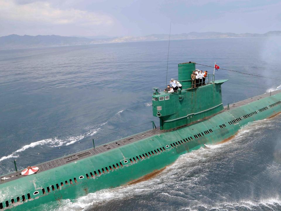 north korea submarine