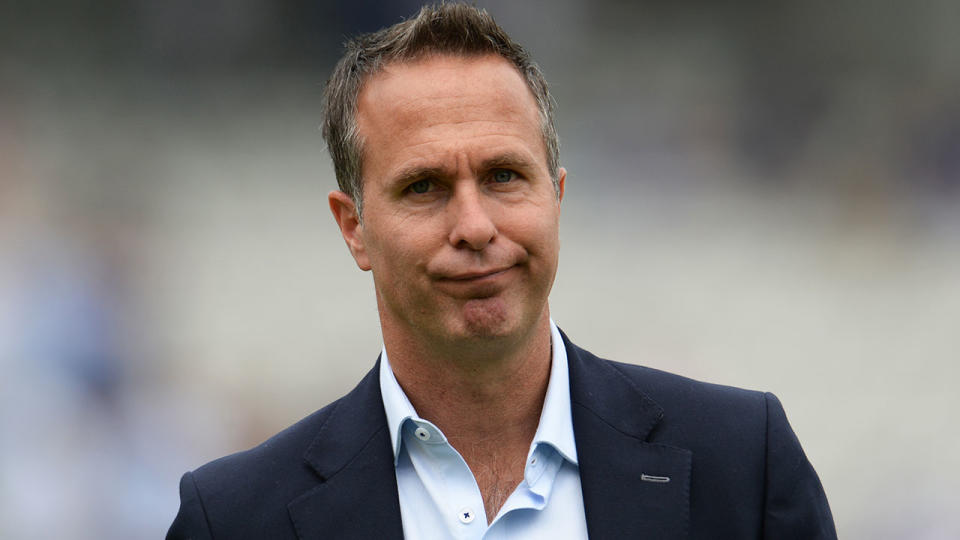 English cricket great Michael Vaughan is expecting big things from India in Perth. Pic: Getty