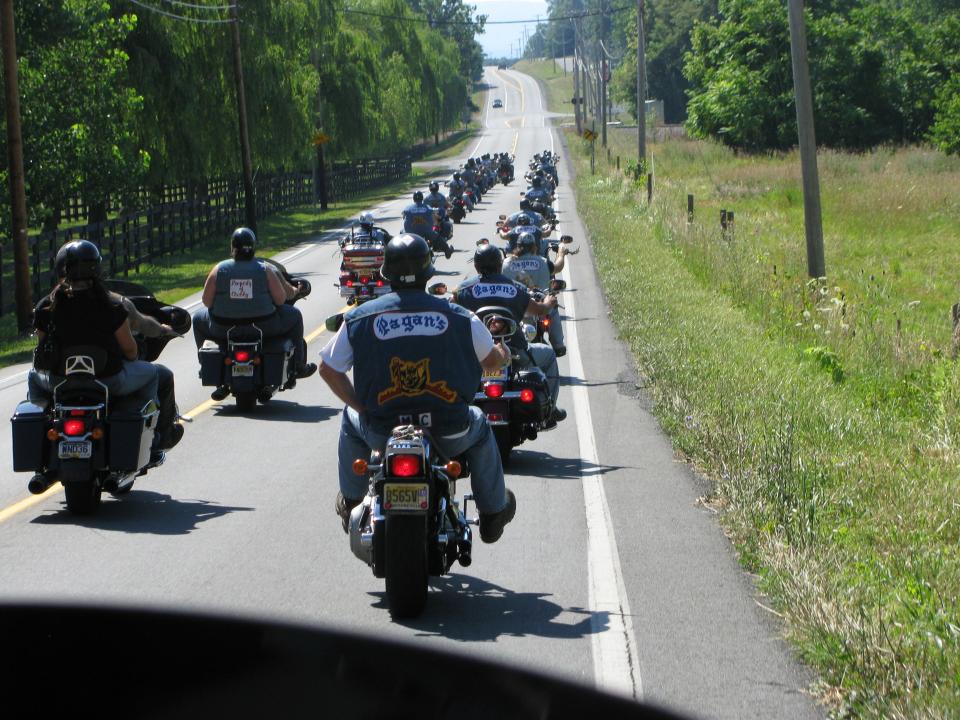 The Pagans, an outlaw motorcycle club, are the subject of the new book "Riding with Evil," co-written by Ken Croke and South Shore author Dave Wedge.