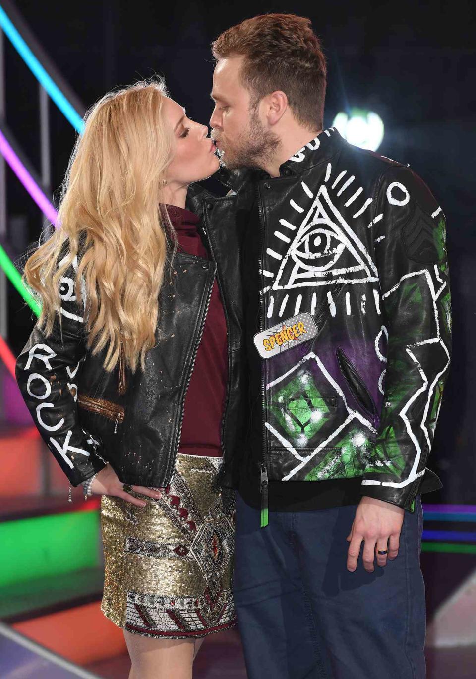 Heidi Montag and Spencer Pratt are the 8th housemates evicted from the Celebrity Big Brother house at Elstree Studios on January 27, 2017 in Borehamwood, England