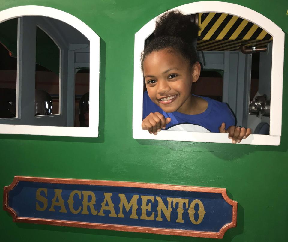 Audrey Taito, 9, is a student in the Sacramento City Unified School District. She had her email account blocked briefly in the spring. (Photo: Courtesy Rashida Dunn-Nasr)