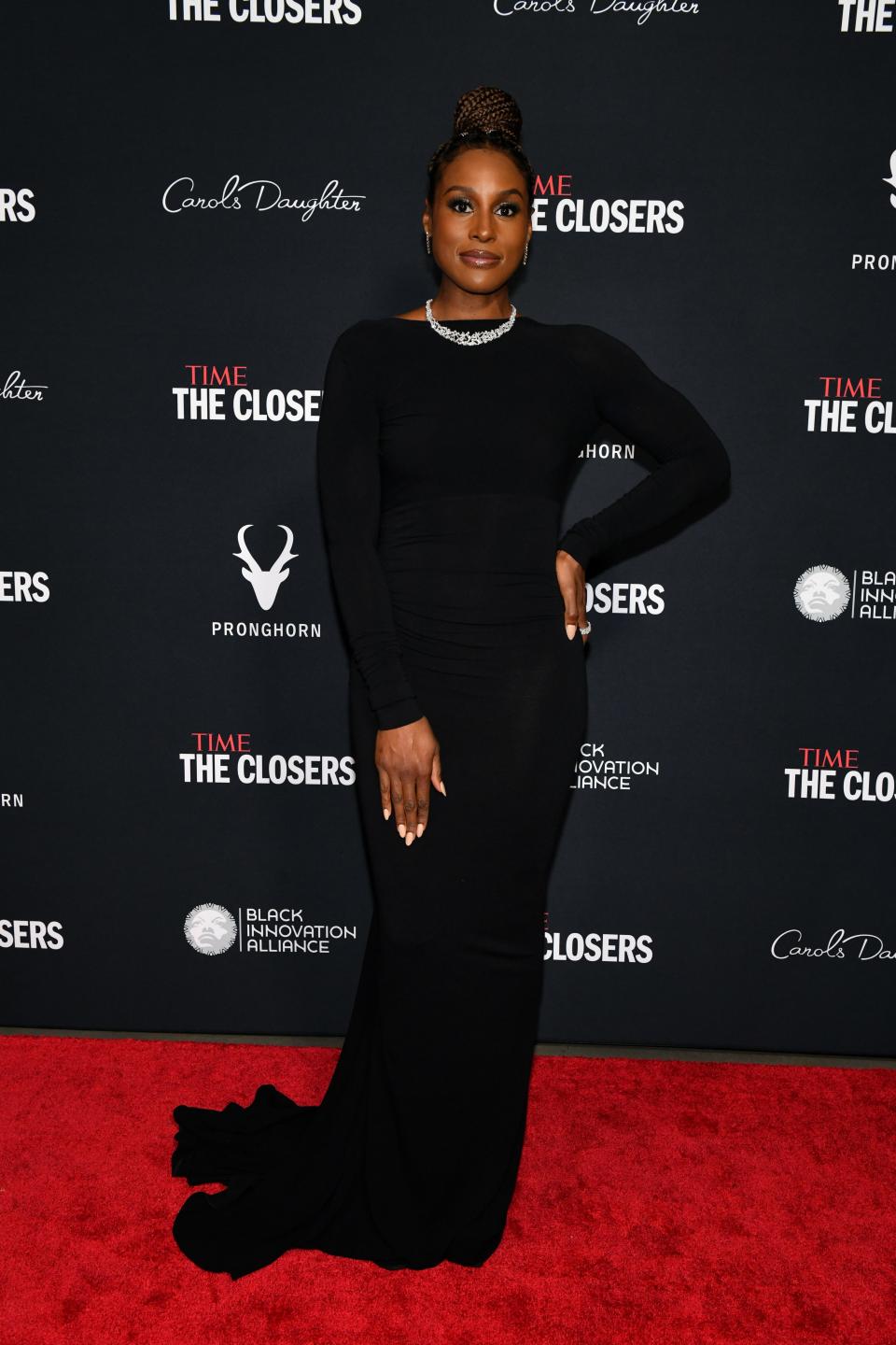 Issa Rae attends Time's inaugural The Closers reception in honor of changemakers working to close to the racial wealth gap.