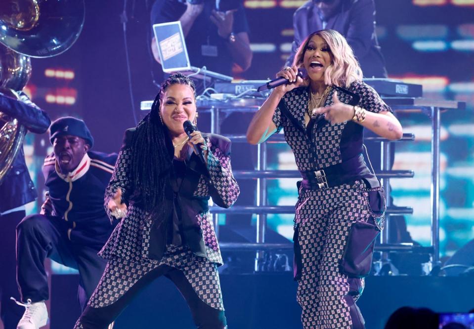 Cheryl James and Sandra Denton (Getty Images)