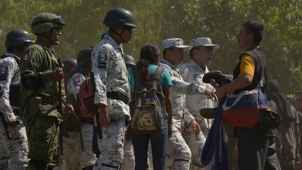 Militarización de la política migratoria en México, resultado de la intervención de la Guardia Nacional