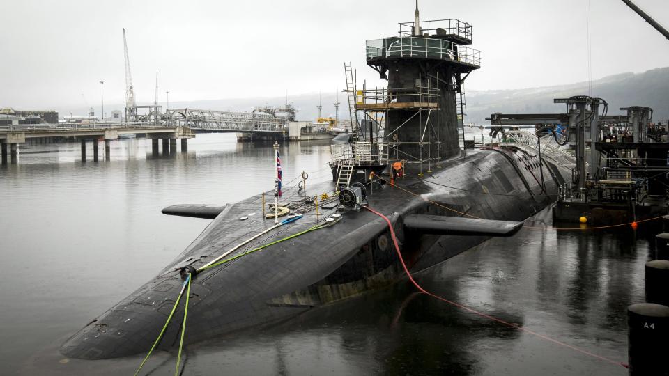 <p>HM Naval Base Clyde, more commonly known as Faslane, lies 40 miles north west of Glasgow.</p>