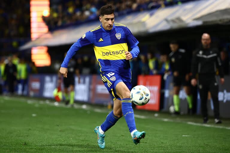 Miguel Merentiel es una fija en la delantera de Boca para recibir a Cruzeiro