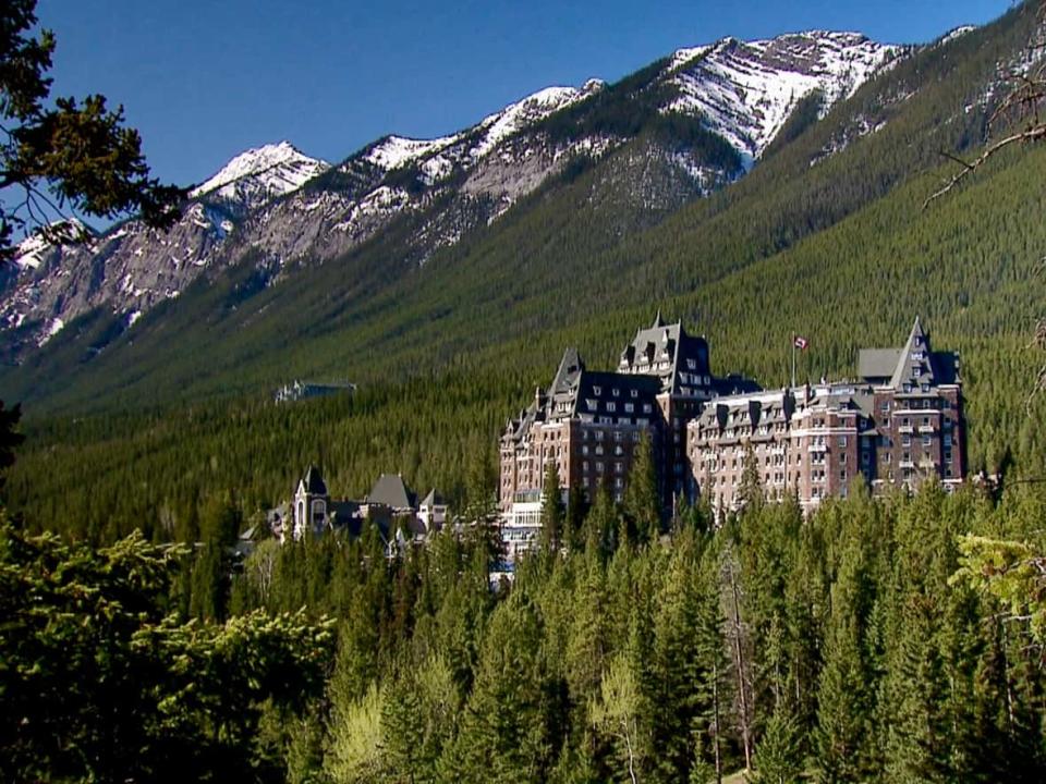 The Banff Springs Hotel is one of the hotels where workers were employed. (Dave Rae/CBC - image credit)