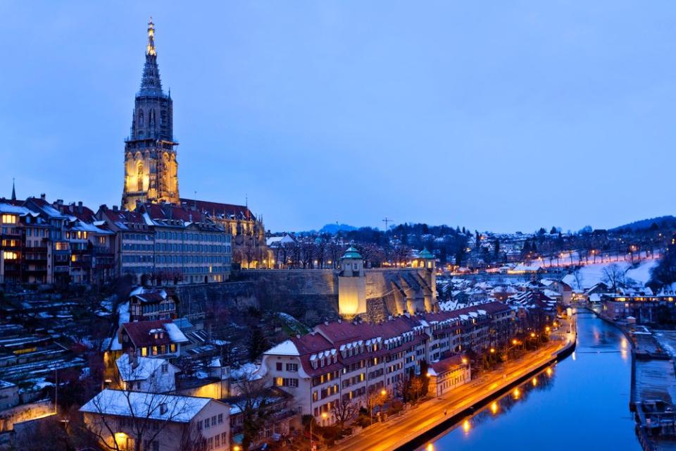 Bern Christmas market in Switzerland