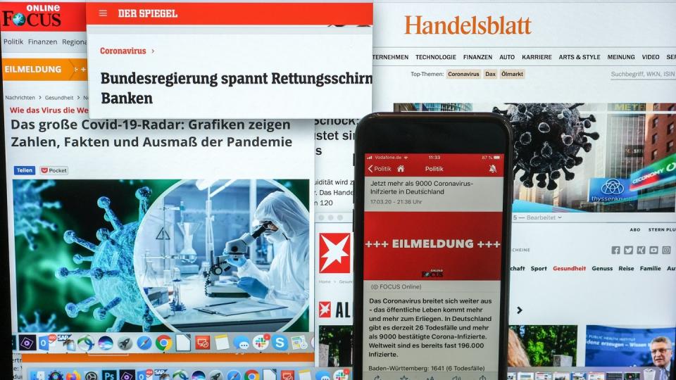 In Zeiten der Corona-Krise werden immer mehr digitale Angebote genutzt.