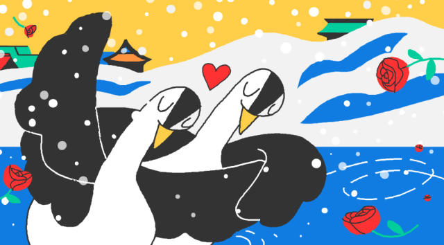 Google Doodle celebrates Day 14 of Winter Olympic Games featuring Squirrel  playing ice hockey