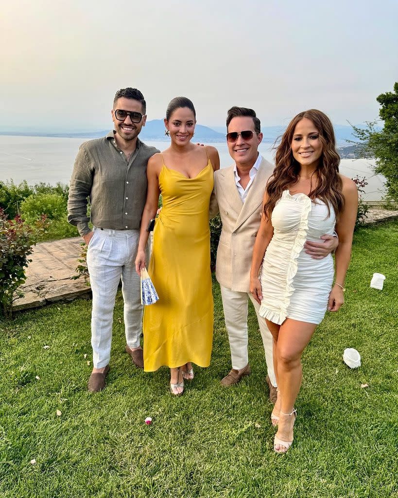 Borja Voces, Pamela Silva, Rog Borges y Jackie Guerrido 