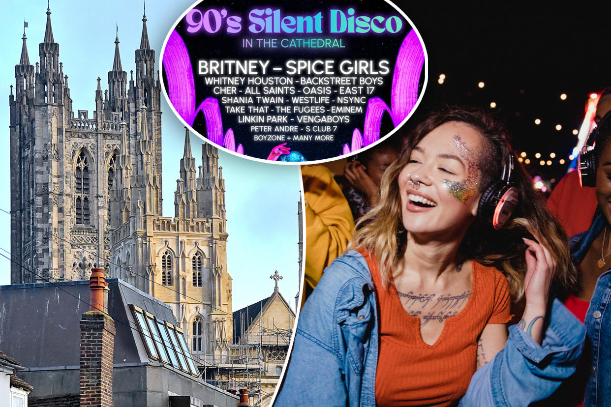Christians are protesting a sold-out silent disco at Canterbury Cathedral this week because they don't want a 