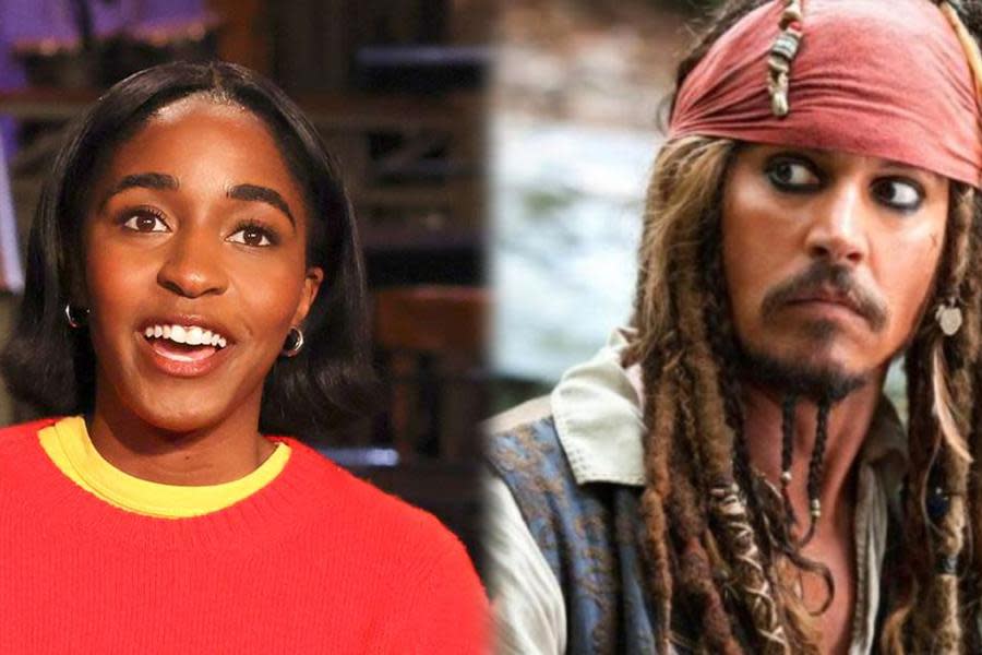 Piratas del Caribe: Johnny Depp podría ser reemplazado por Ayo Edebiri en la nueva película