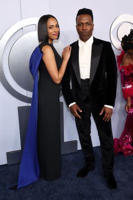 Nicolette Robinson & Leslie Odom Jr.