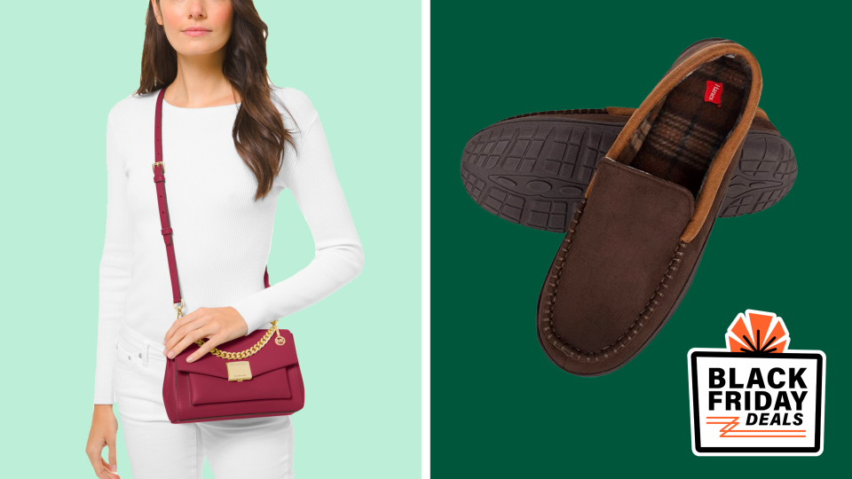 Stay stylish with Black Friday deals on clothing, handbags and shoes.