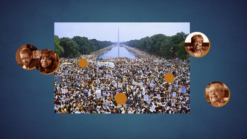 Witnesses to the March on Washington like Norman and Velma Hill, Clayola Brown and Clarence B. Jones share their experiences 60 years later.