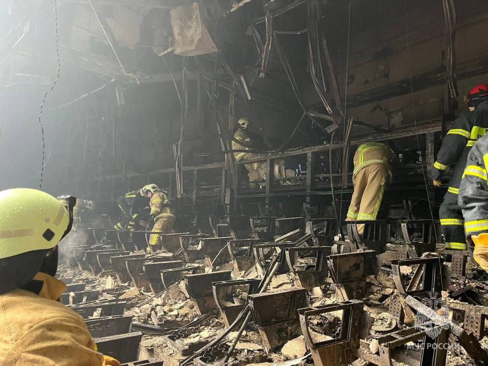 <strong>莫斯科一音樂廳22日發生血腥恐攻，造成115人死亡。（圖／美聯社）</strong>