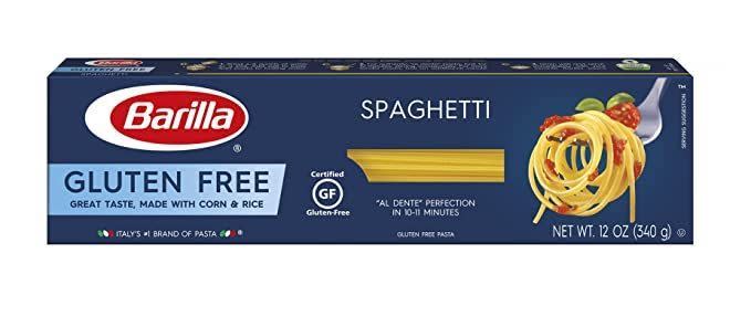 2) Barilla Gluten Free Spaghetti Pasta, 12 Ounce Boxes (Pack of 3)