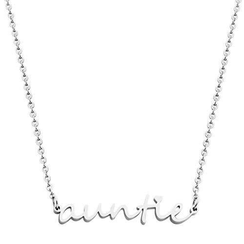 10) Auntie Name Necklace