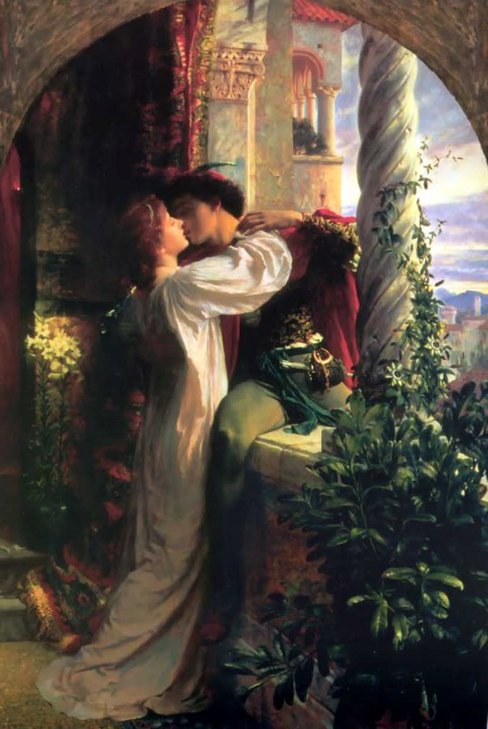 "Romeo and Juliet", Sir Francis Dicksee (1884)