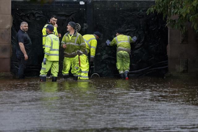 Elderly man missing after flooding in Perthshire