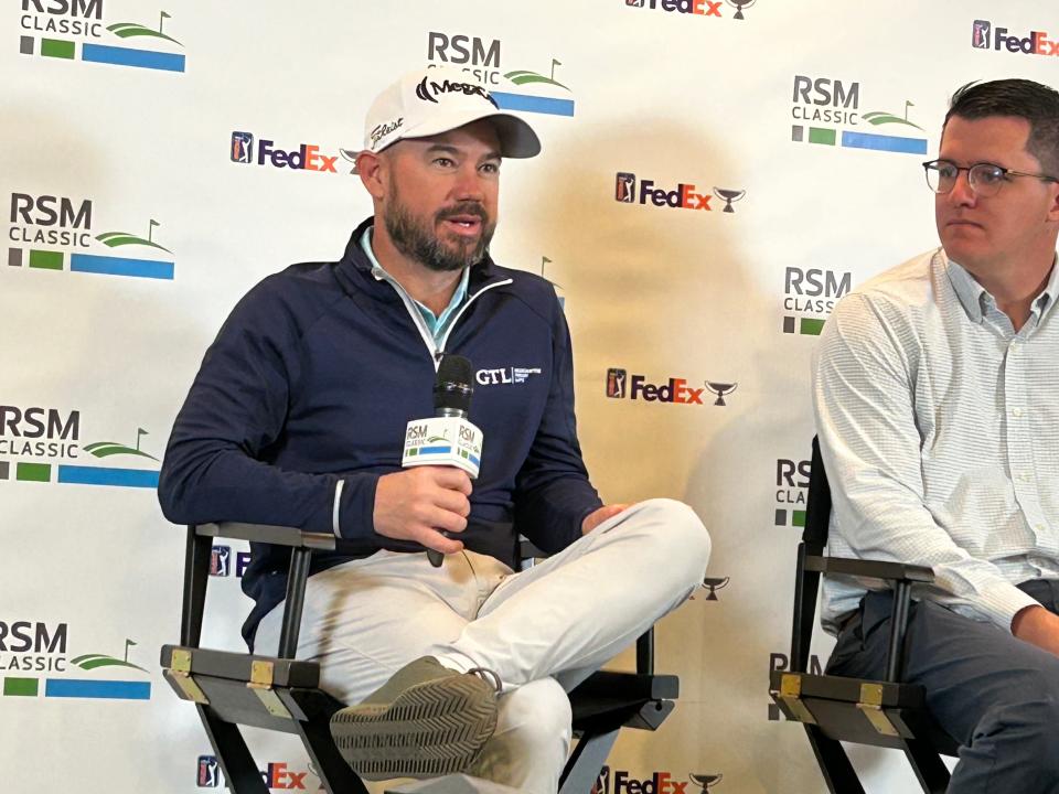 Brian Harman, residente de St. Simons Island, Georgia, que ganó el Abierto Británico de 2023, está agrupado con el campeón del Abierto de Estados Unidos, Wyndham Clark, y el dos veces campeón de Majors, Collin Morikawa.