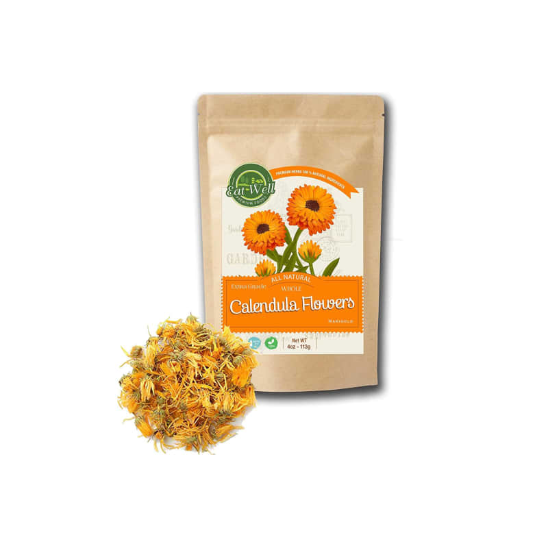 Eat Well Dried Calendula Flowers