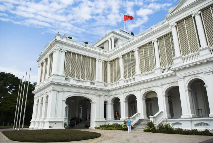 Photo of the Istana in Singapore: Getty Images