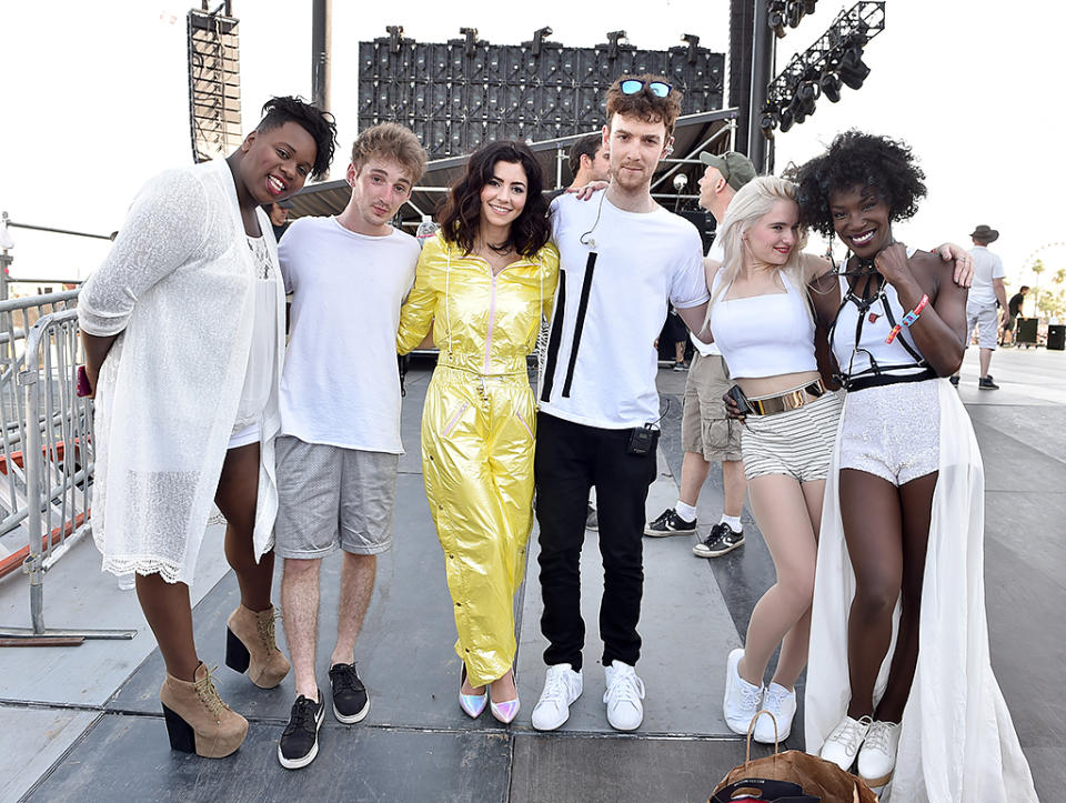 Alex Newell, Marina Diamandis and Clean Bandit