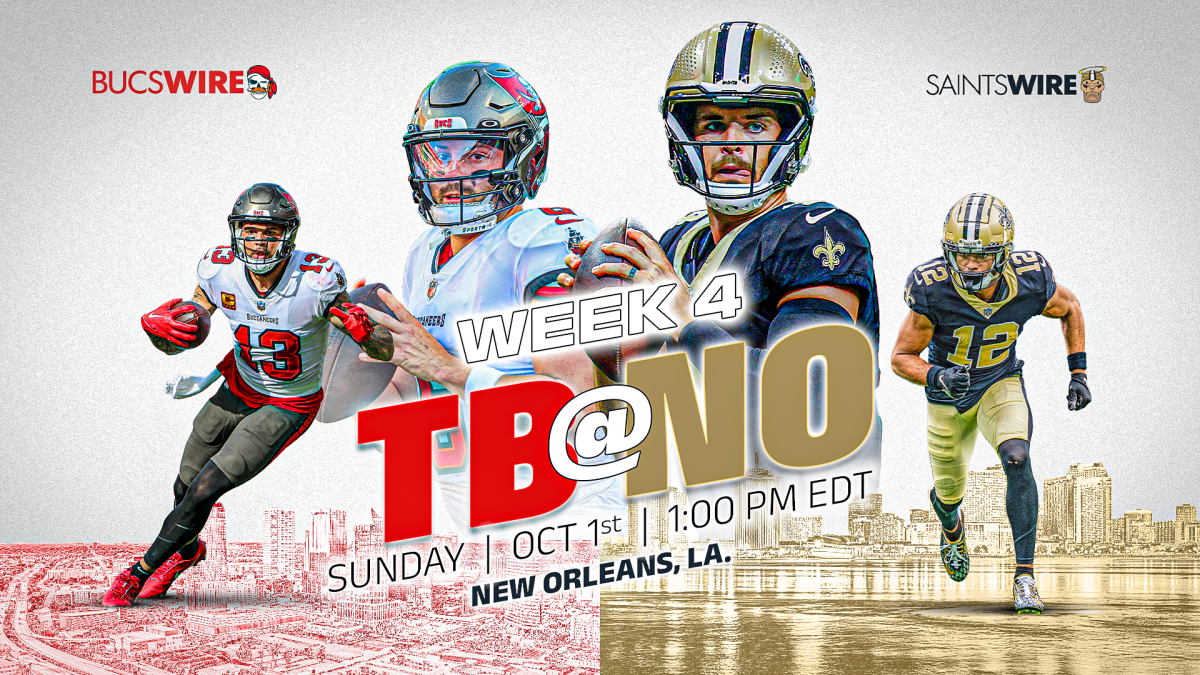 Buccaneers, Saints clash with early edge in NFC South race at