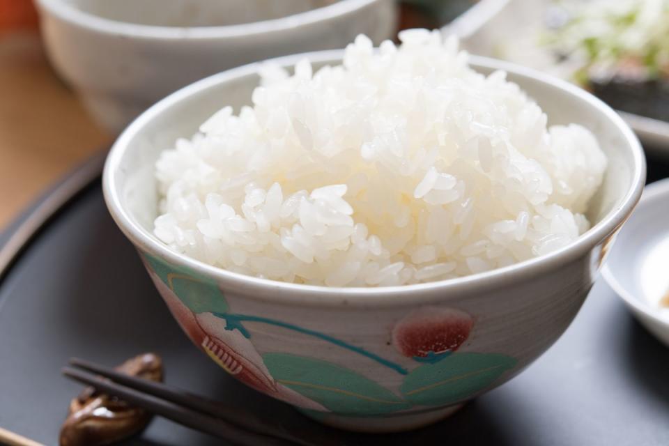 23) White rice