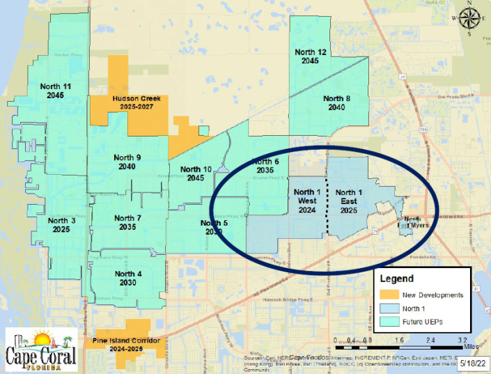 How much will Cape Coral's utilities extension cost you?