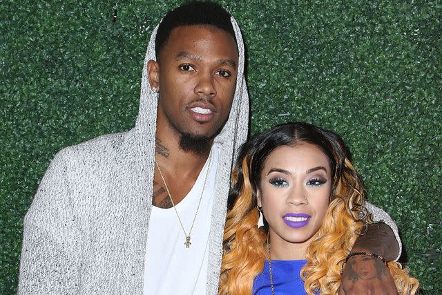 <p>Maury Phillips/WireImage</p> Daniel Gibson and Keyshia Cole in 2015
