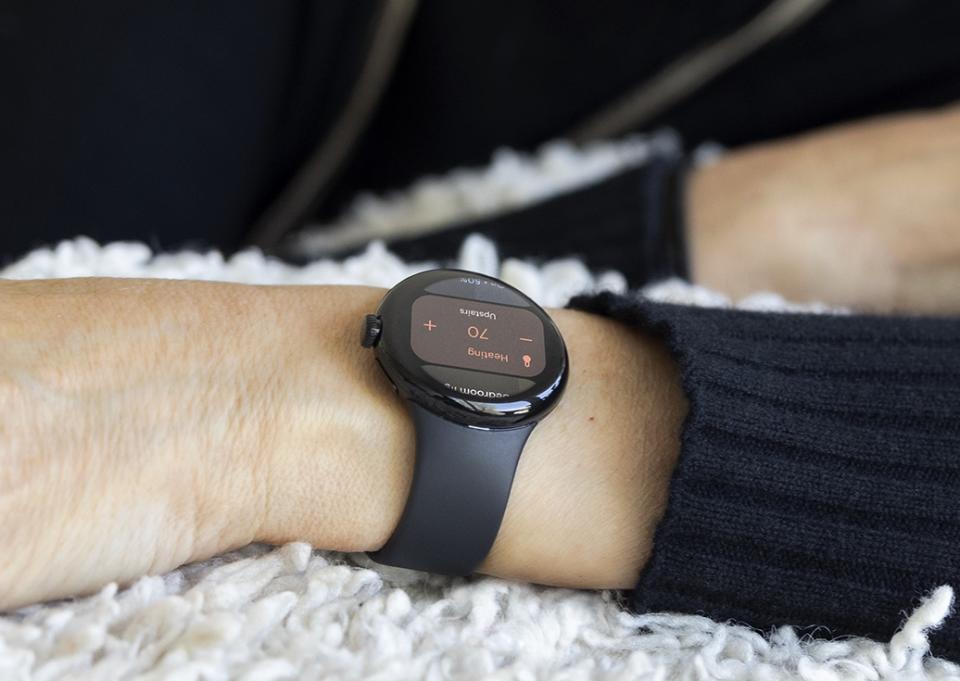 The Pixel Watch will also include Fitbit's fitness and health tracking software. (Image: Google)