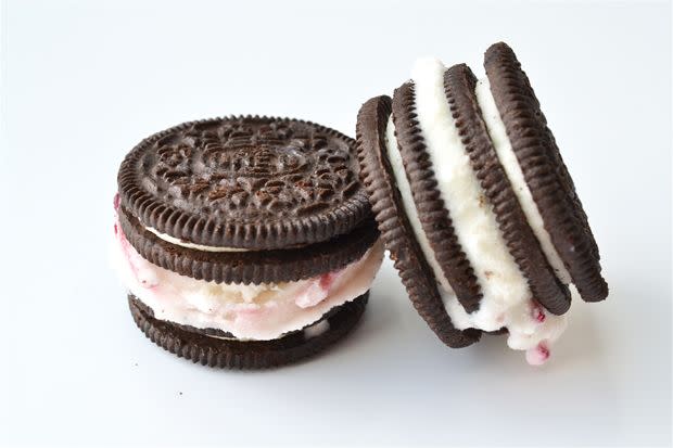 Downsize an ice cream sandwich.