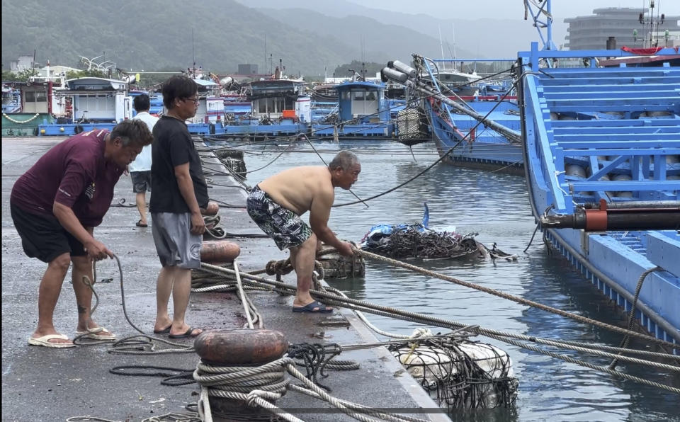 Taiwan sees flooding and landslides from Typhoon Gaemi, which caused 22