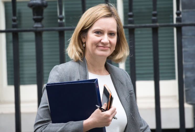 Home Secretary Amber Rudd narrowly avoided defeat in Hastings and Rye (Mark Thomas/REX/Shutterstock)