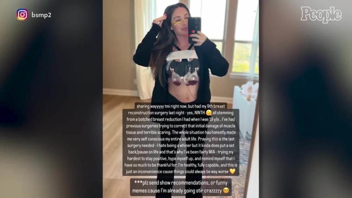 Bristol Palin Reveals She Underwent 9th Breast Reconstruction Surgery To Fix Botched Reduction