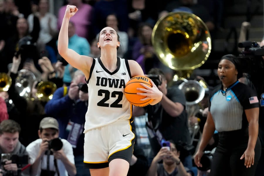 Caitlin Clark leads Hawkeyes back to Final Four, scoring 41 in win over LSU