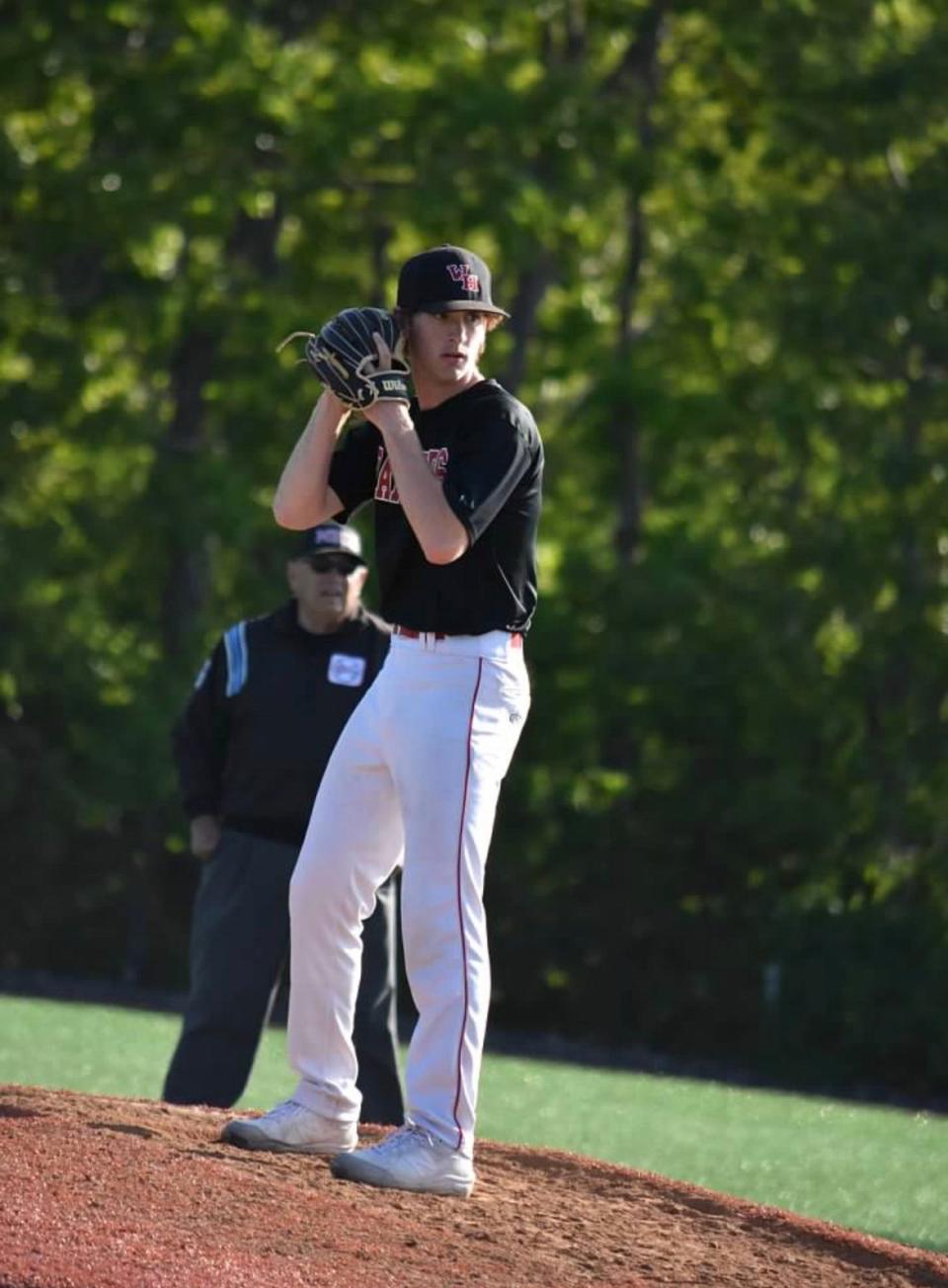 Evan Yakavonis of Whitman-Hanson High has been named to The Patriot Ledger/Enterprise All-Scholastic Baseball Team.