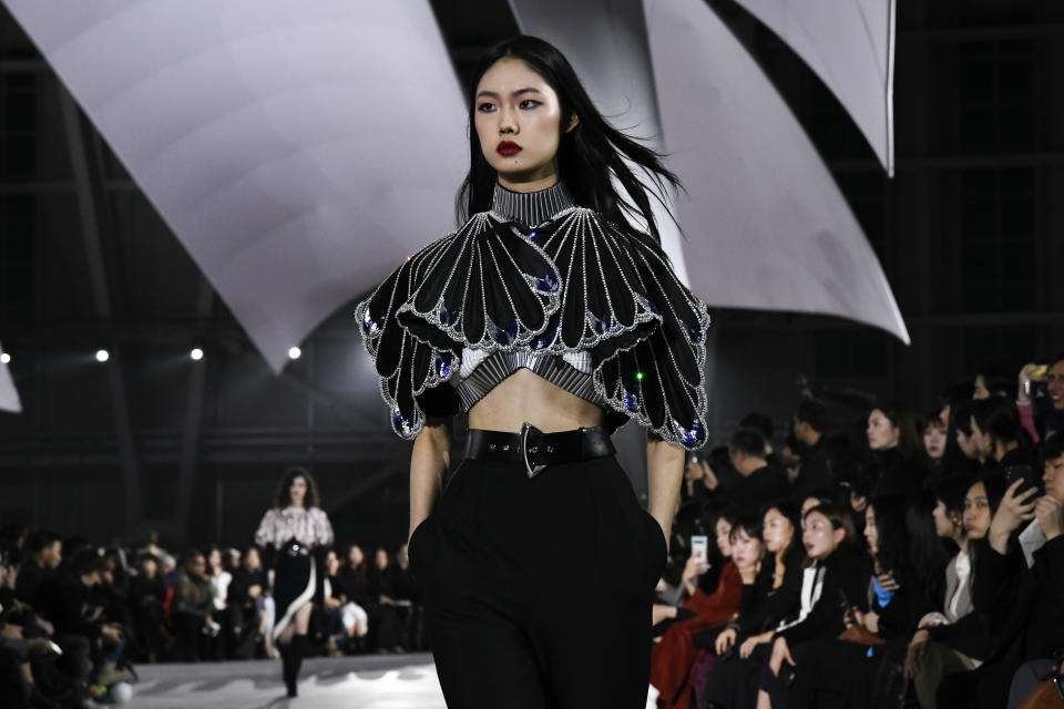 A look from Louis Vuitton’s first spin-off show in Seoul in October 2019. - Credit: Courtesy of Louis Vuitton