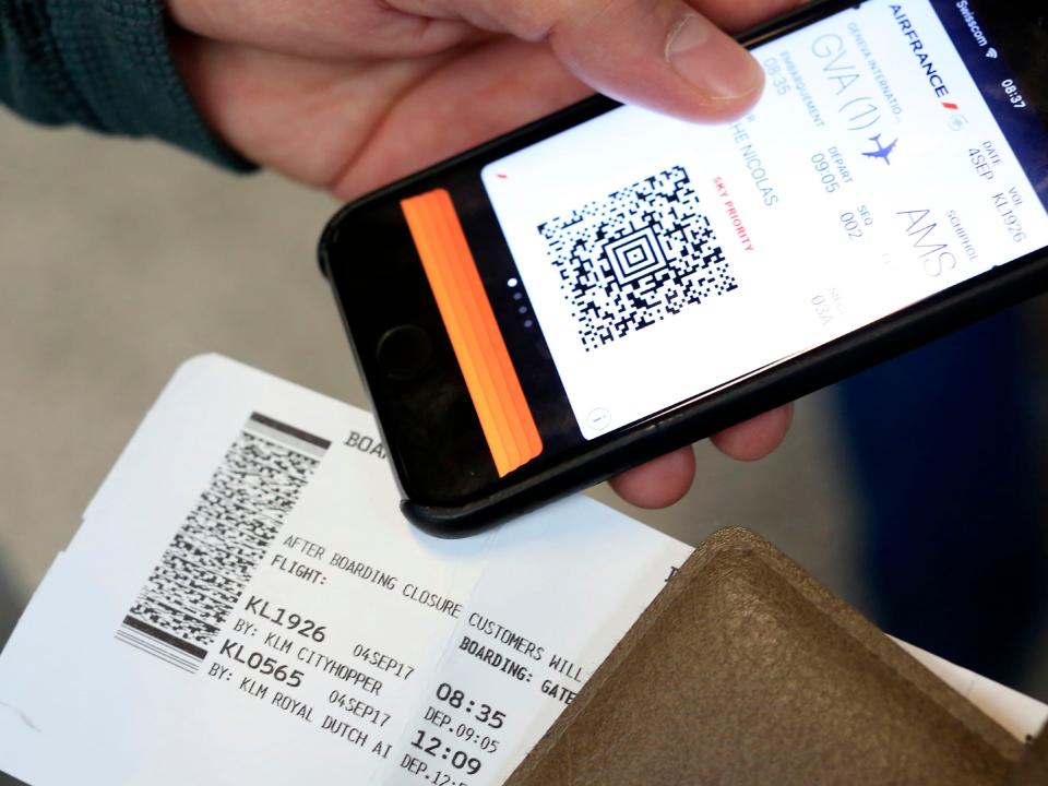 Mobile Boarding Pass