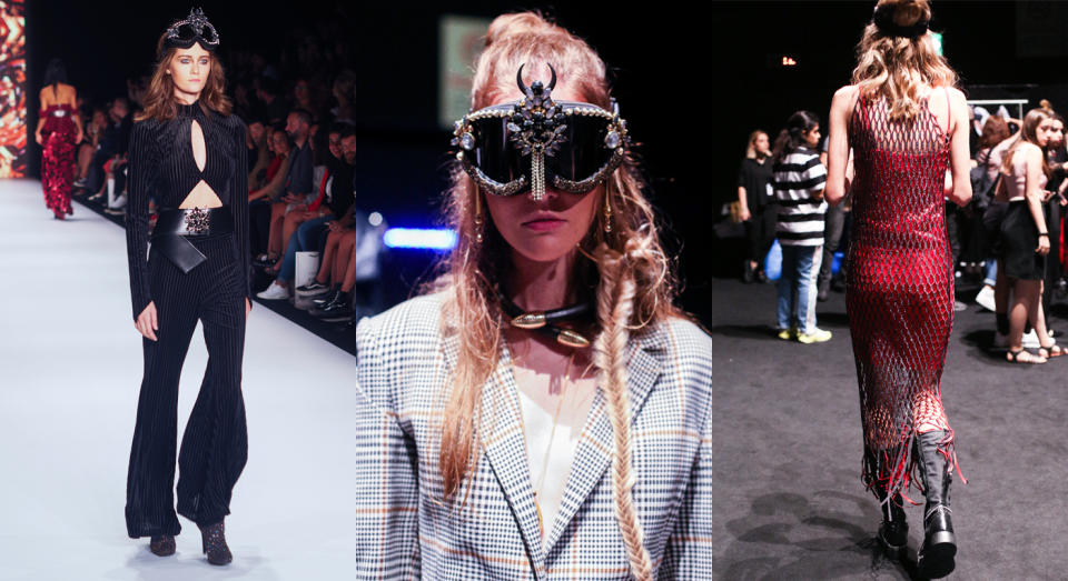 Tuba Ergin at MBFW. [Photo: Didem Kendik]