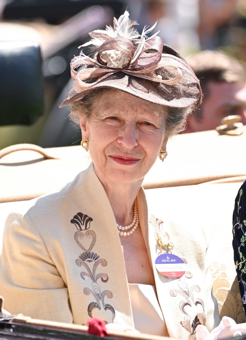 Princess Anne attends Royal Ascot 2022.